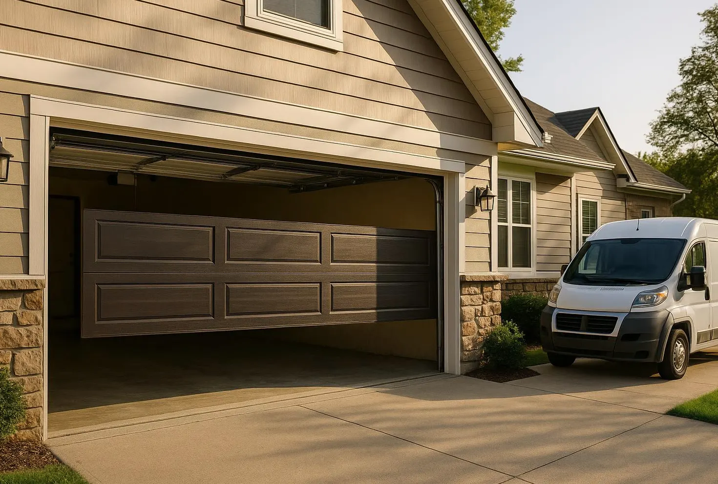 Garage Door in Clarksville